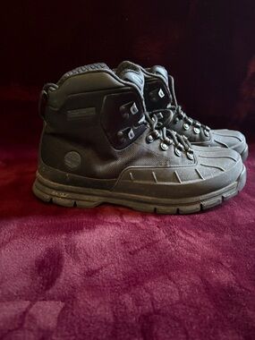 Timberland Men's Black Outdoor Lace-Up Boots